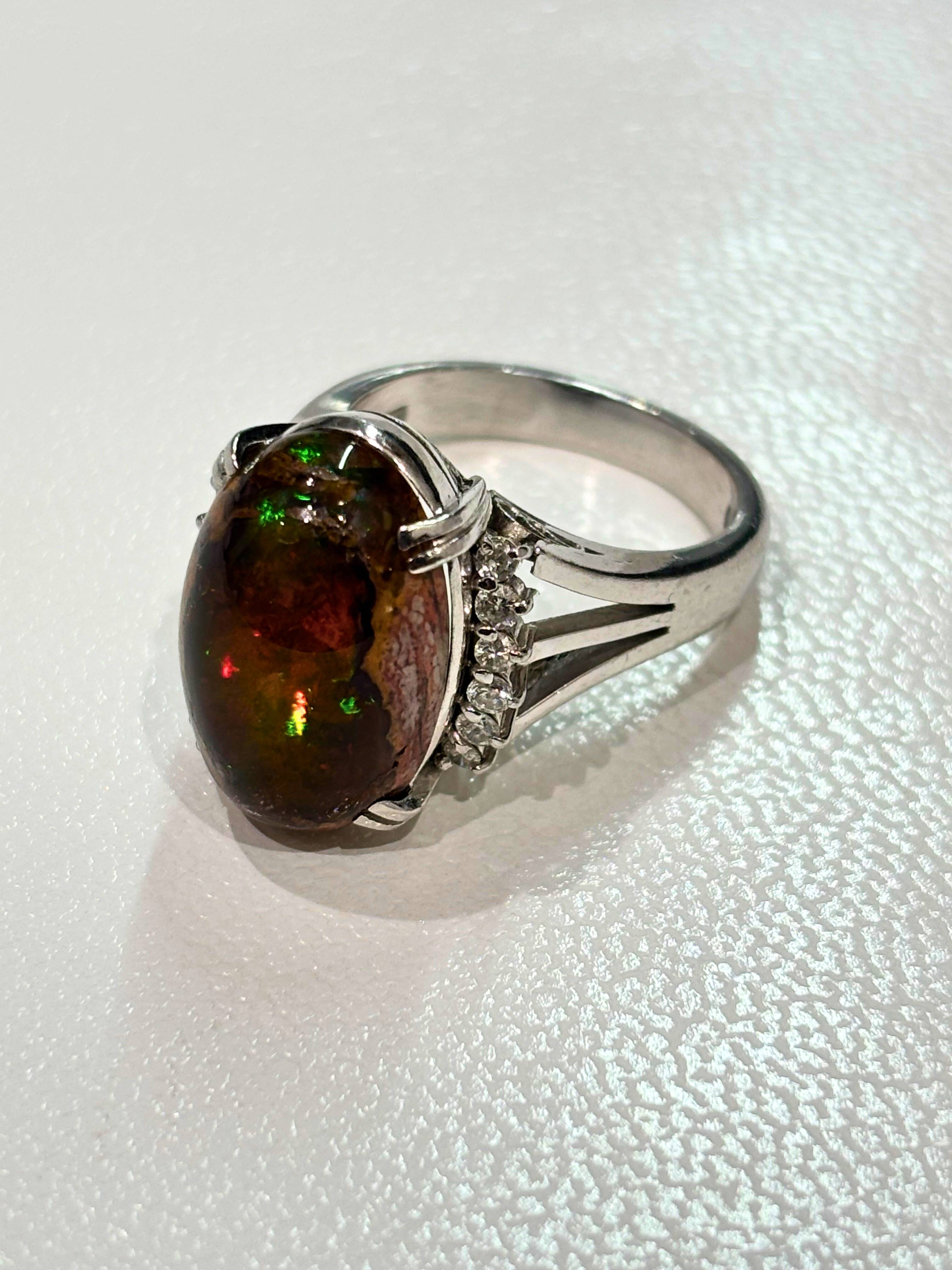 Pt900 オパール リング 買取コメ兵