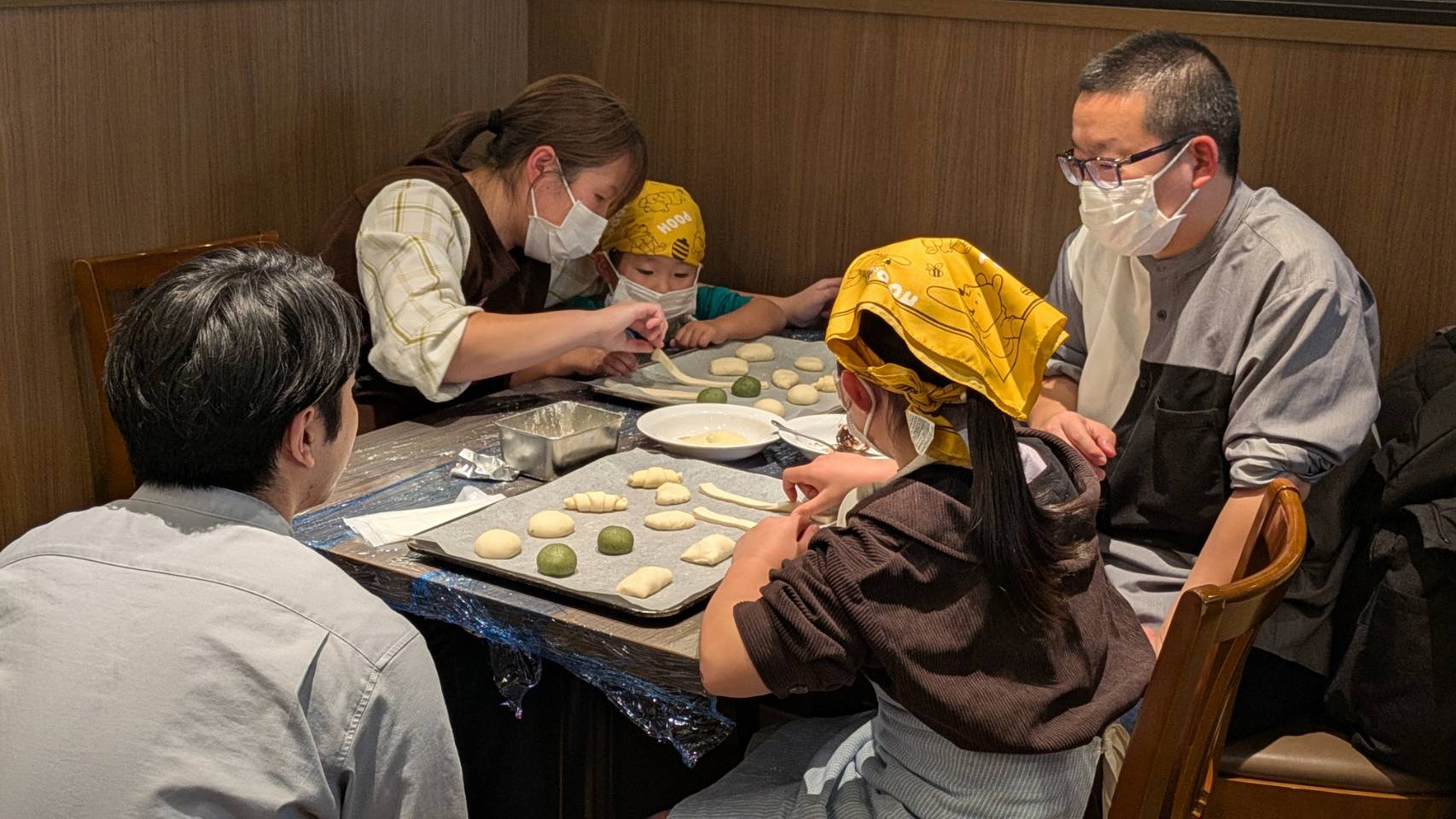 親子パン教室(コースカベイサイドストアーズ)