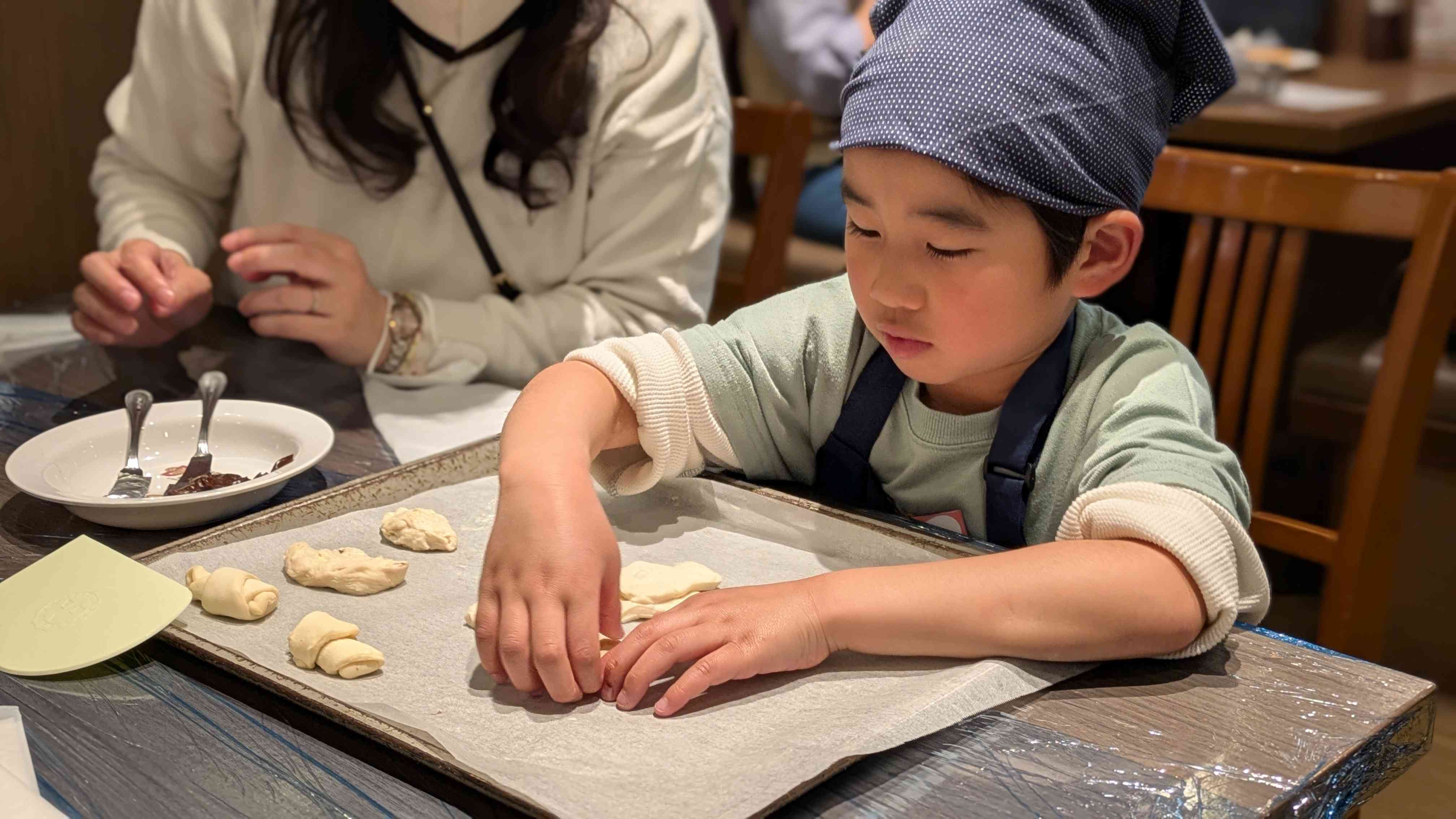 親子パン教室(コースカベイサイドストアーズ)