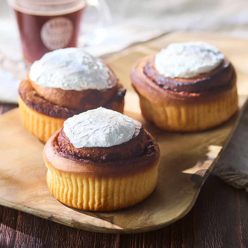 コーヒーに負けない芳醇なシナモンの味わい