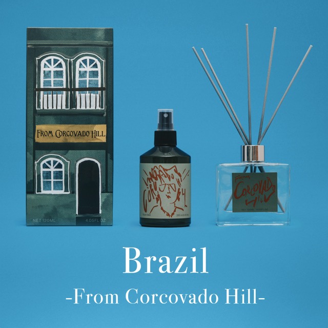 コルコバードの丘から　ブラジル