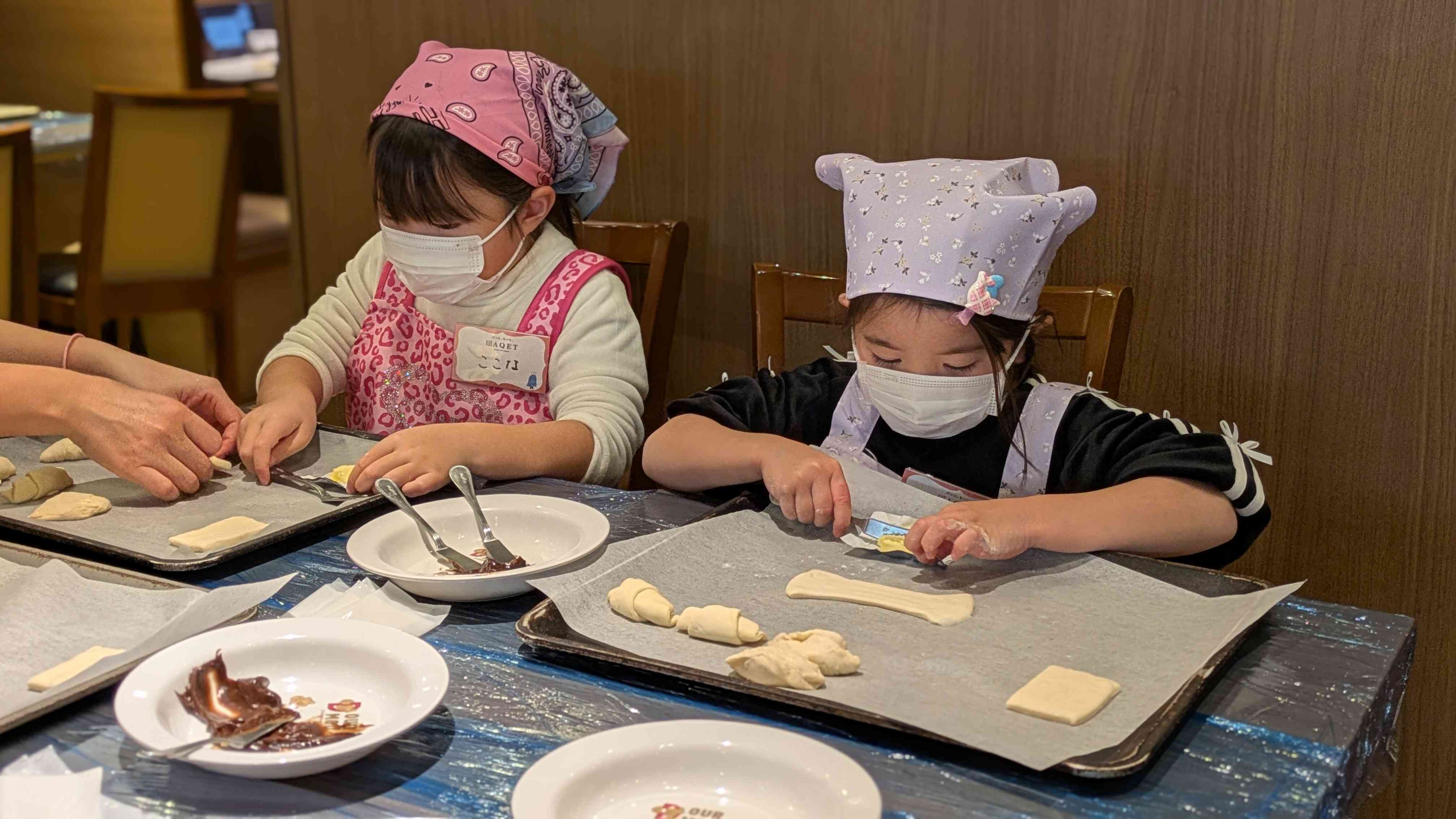 親子パン教室(コースカベイサイドストアーズ)